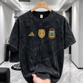 ACID WASH DROP SHOULDER T-SHIRT